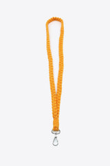 Assorted 2-Pack Hand-Woven Lanyard Keychain