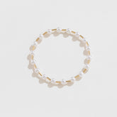 Gold-Plated Pearl Copper Bracelet
