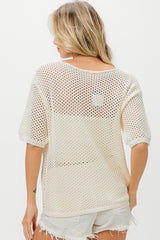 BiBi US Flag Theme Knit Cover Up