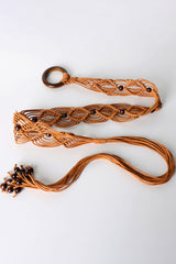 Retro Braid Belt
